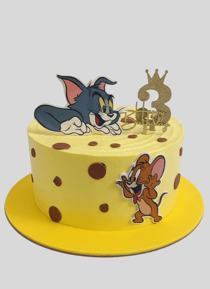 Fetching Tom and Jerry Cake
