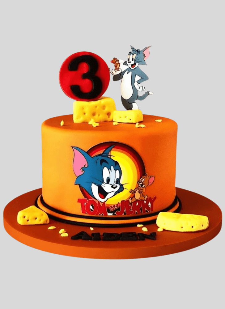 Gorgeous Tom and Jerry Cake