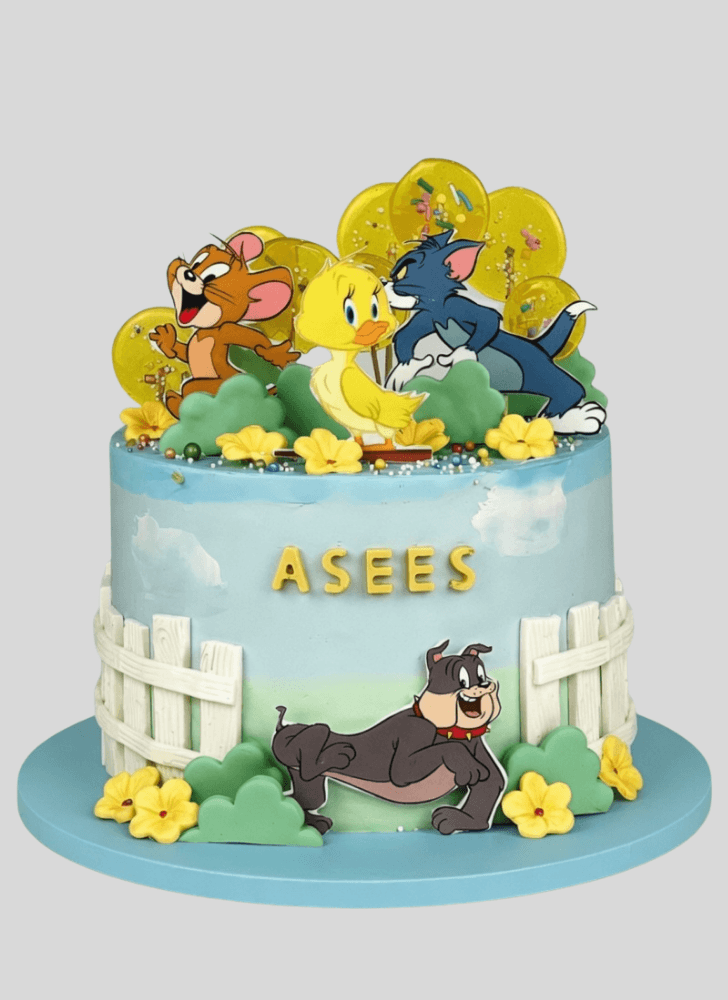Graceful Tom and Jerry Cake