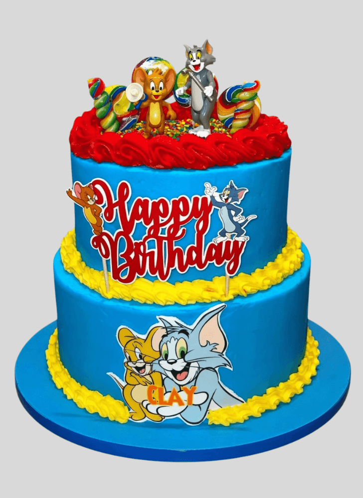 Inviting Tom and Jerry Cake