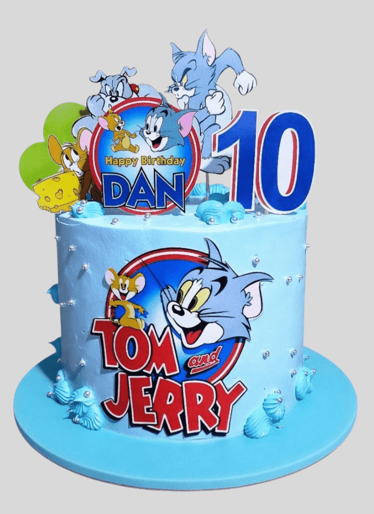 Pretty Tom and Jerry Cake