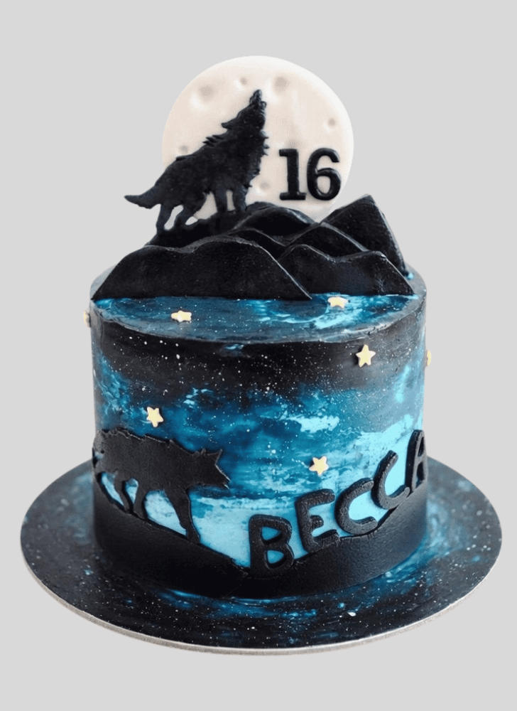 Appealing Werewolf Cake