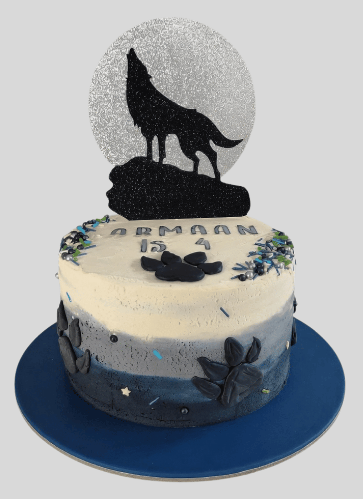Bewitching Werewolf Cake