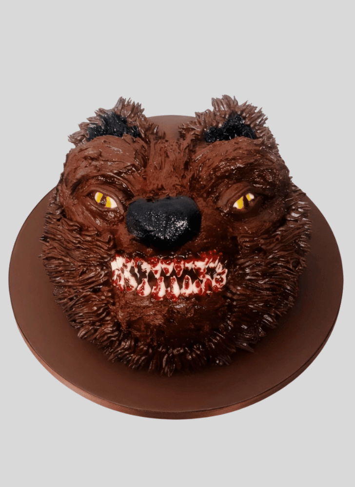 Classy Werewolf Cake