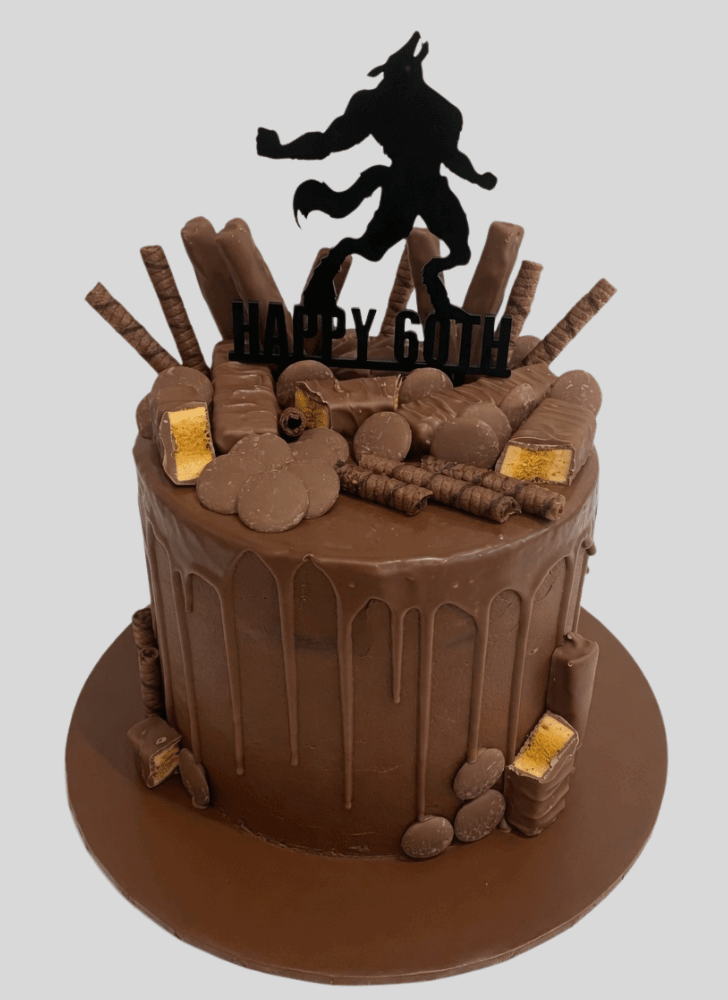 Elegant Werewolf Cake