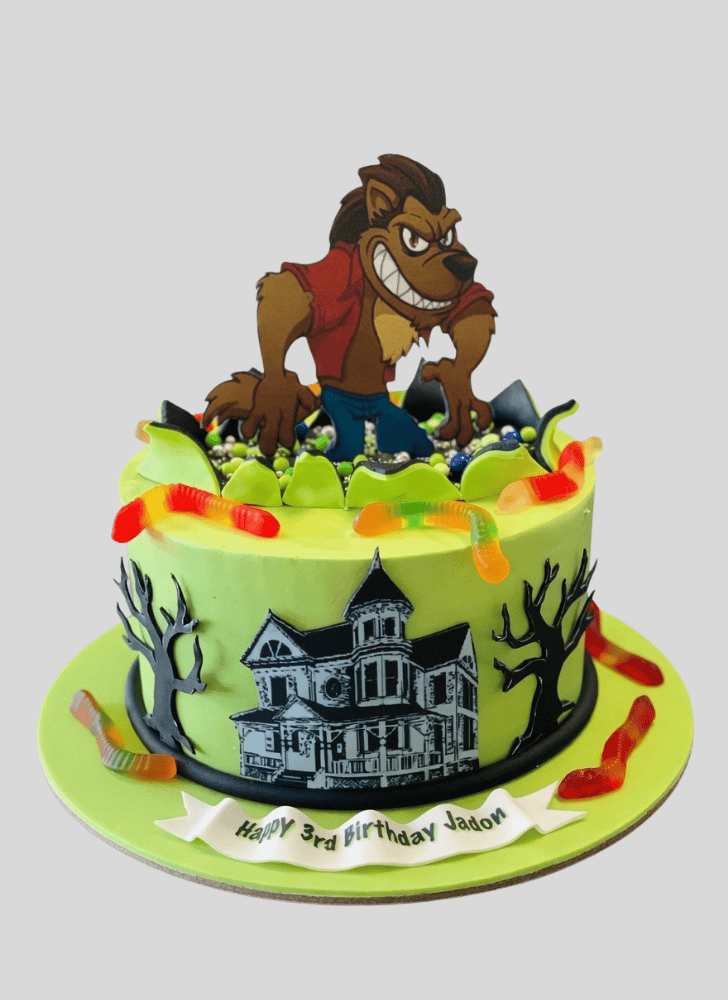 Enthralling Werewolf Cake