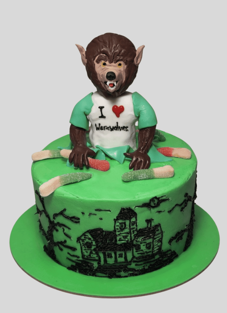 Excellent Werewolf Cake