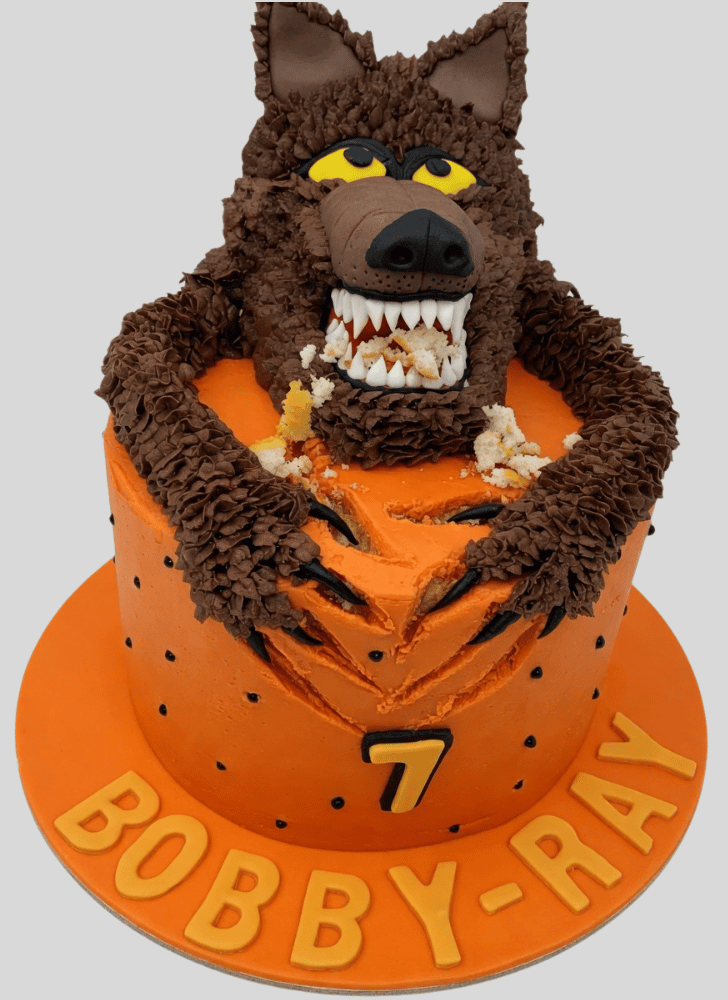 Fascinating Werewolf Cake