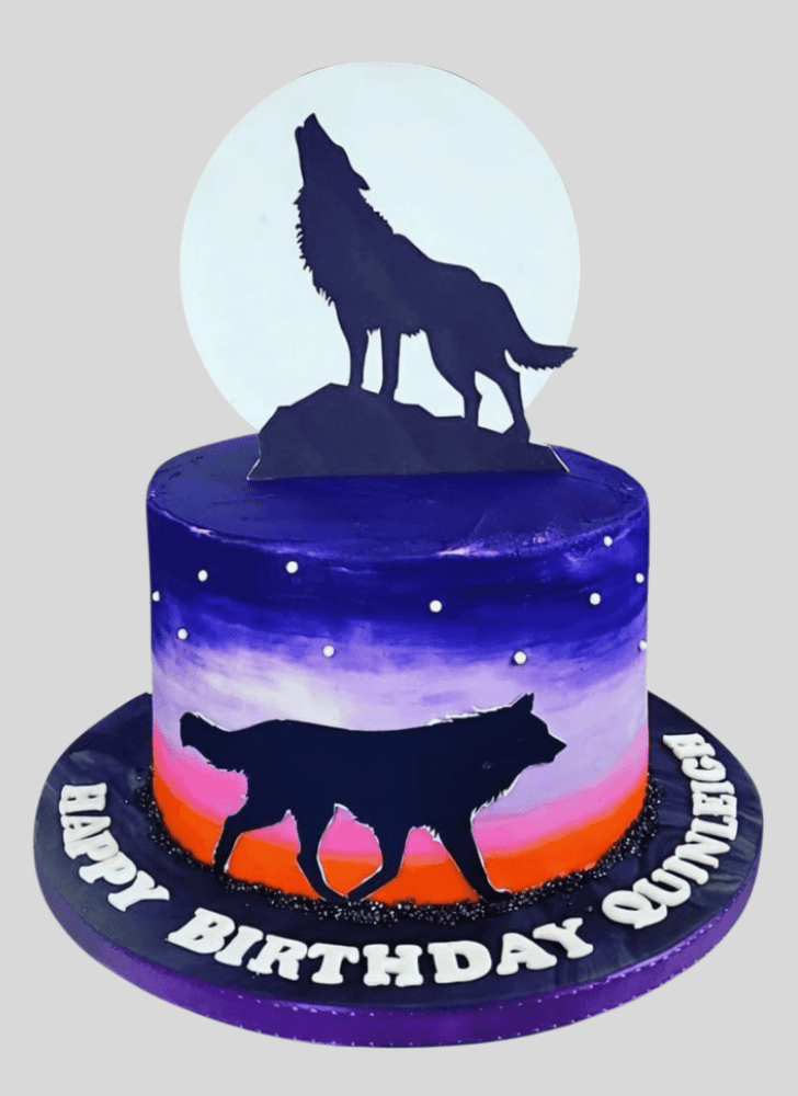 Good Looking Werewolf Cake