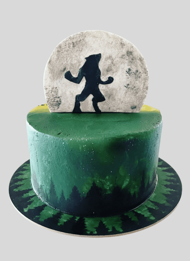 Handsome Werewolf Cake