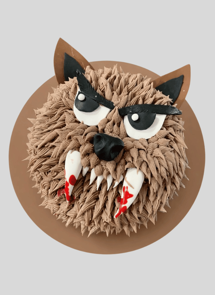 Lovely Werewolf Cake Design