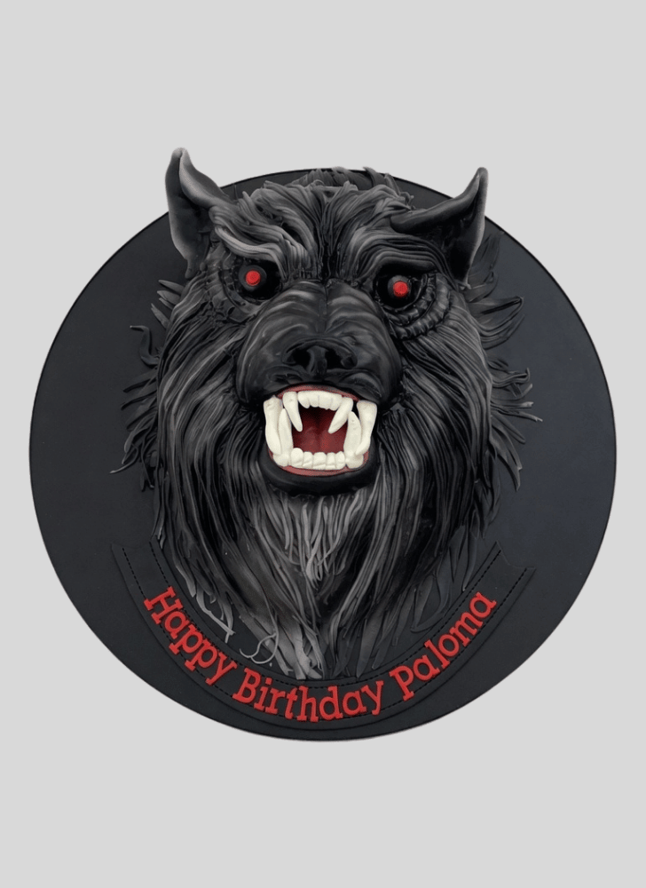 Magnetic Werewolf Cake