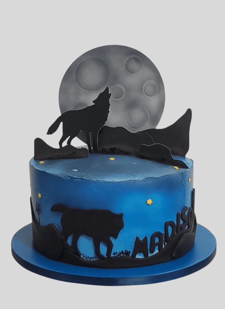 Pleasing Werewolf Cake