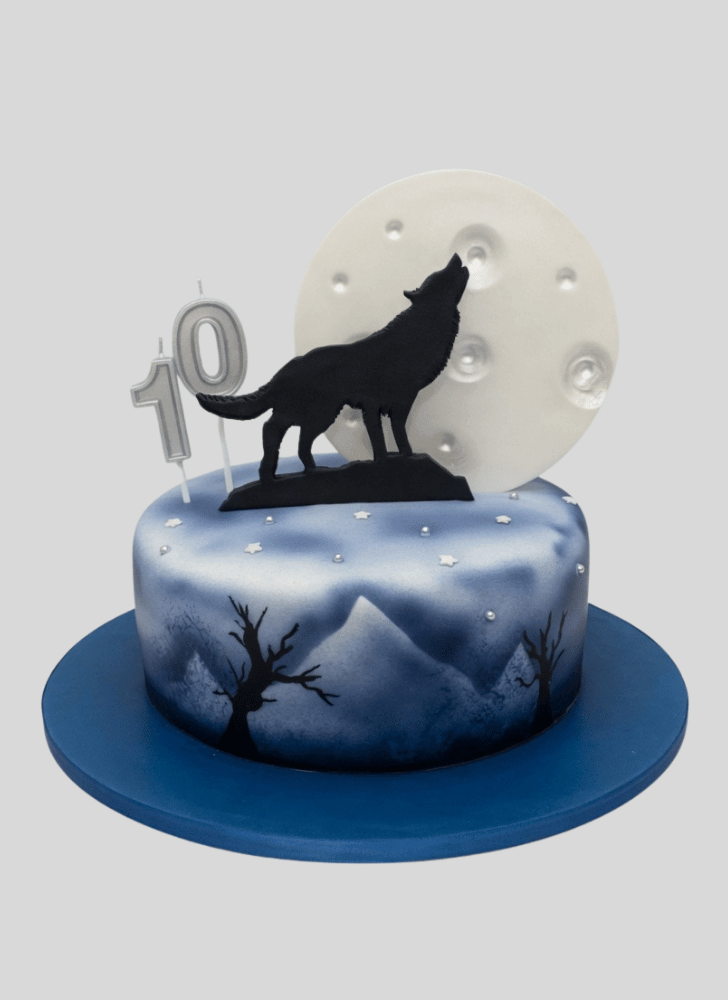 Radiant Werewolf Cake