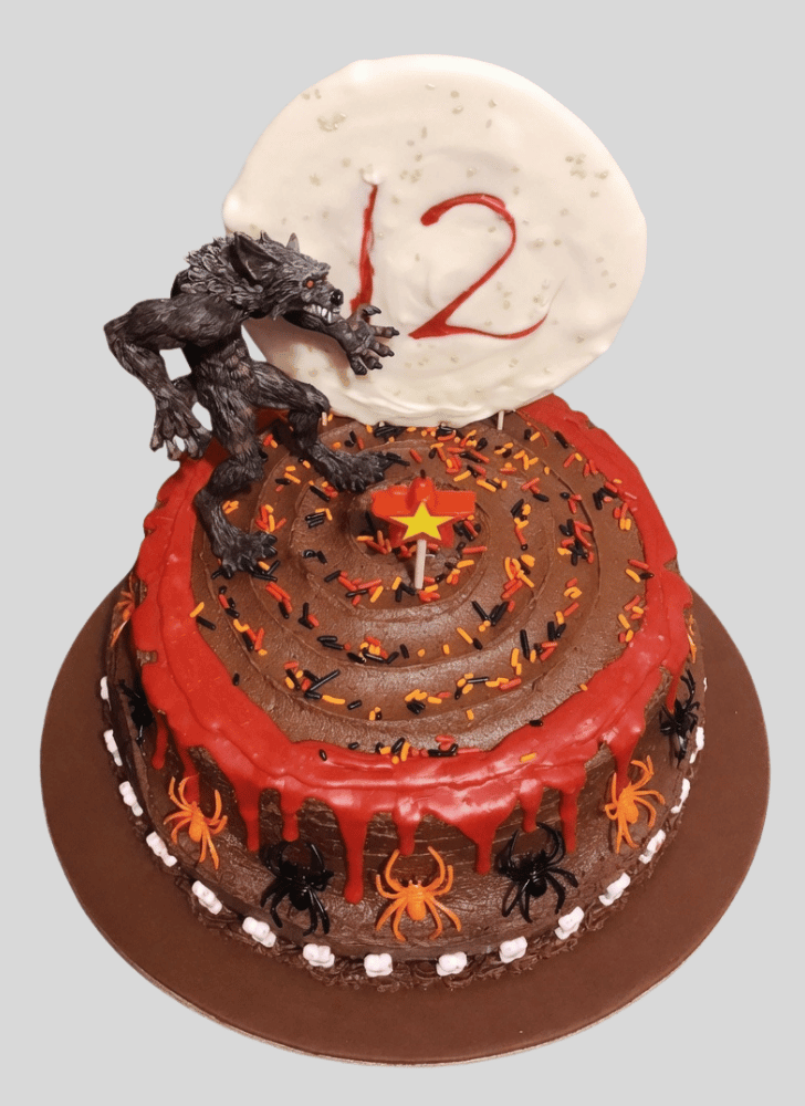 Superb Werewolf Cake