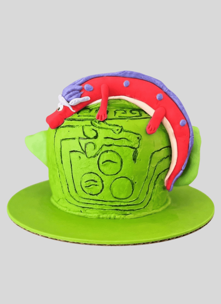 Angelic Wish Dragon Cake