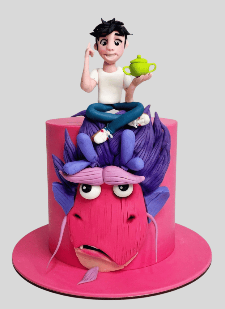 Appealing Wish Dragon Cake