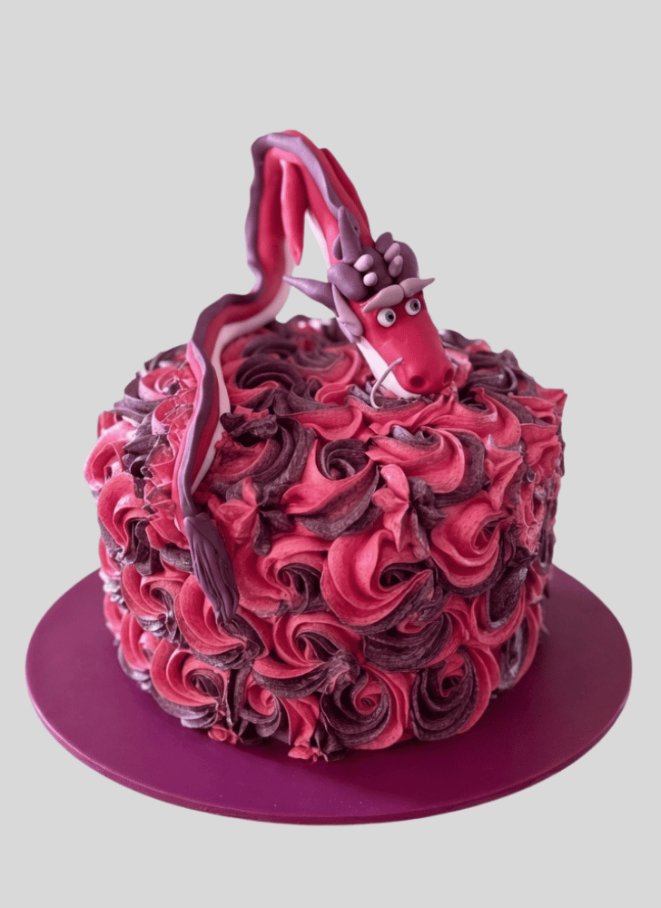 Captivating Wish Dragon Cake