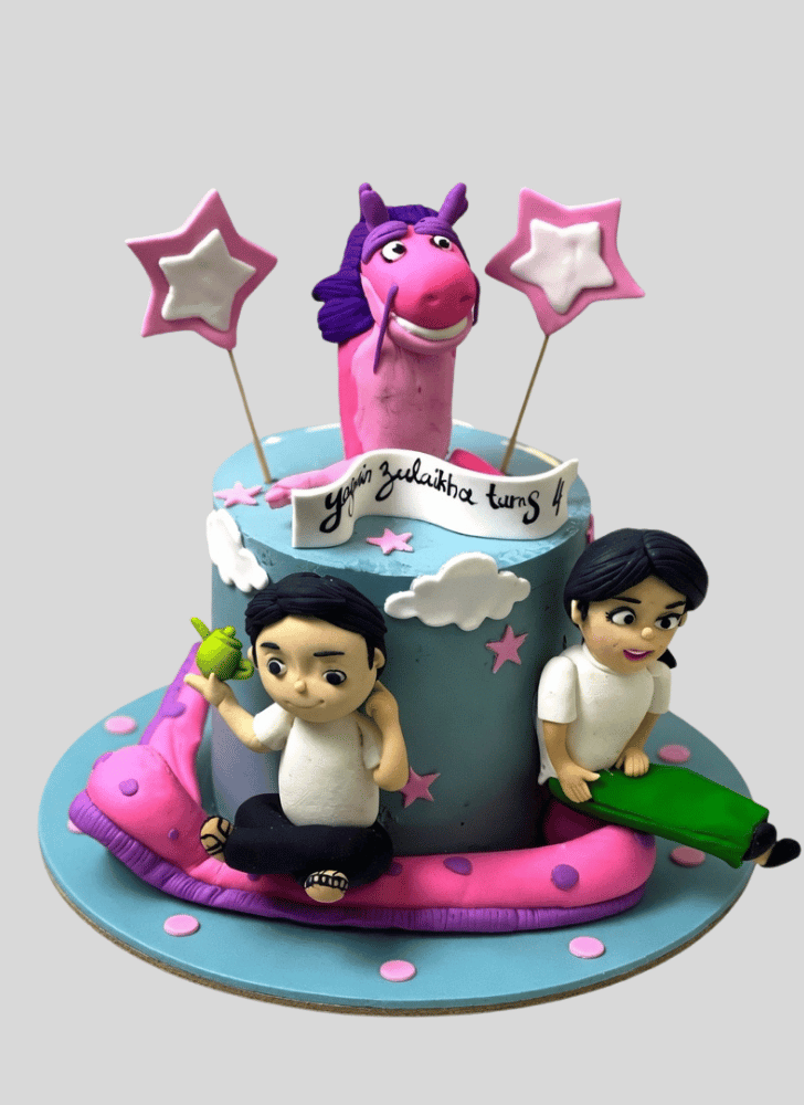 Charming Wish Dragon Cake