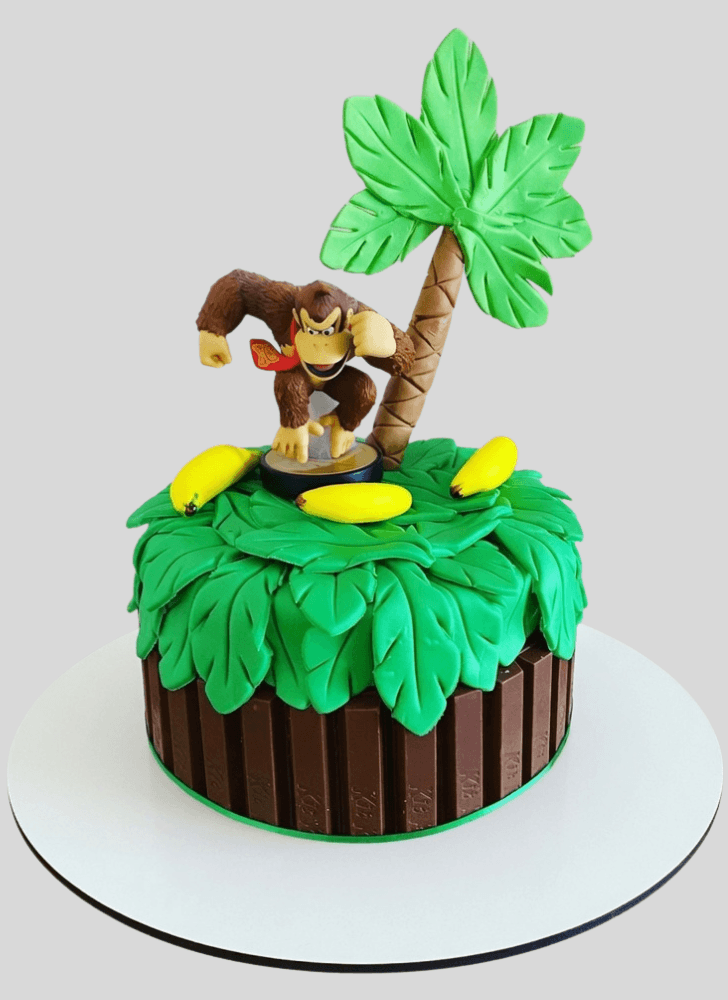 Alluring Donkey Kong Cake