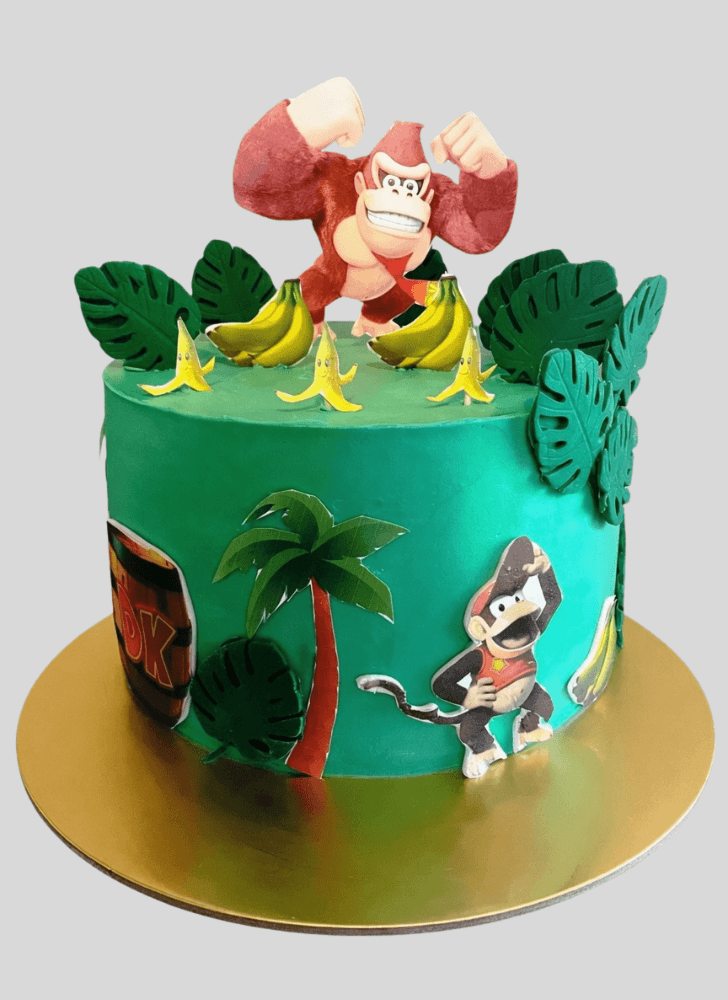 Captivating Donkey Kong Cake
