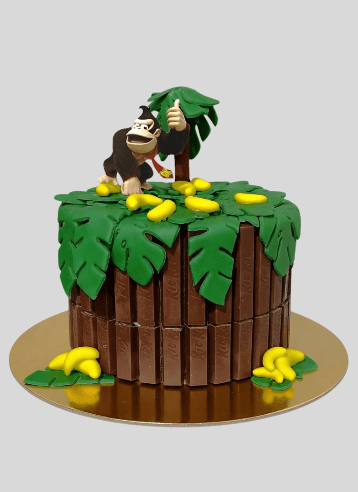 Charming Donkey Kong Cake