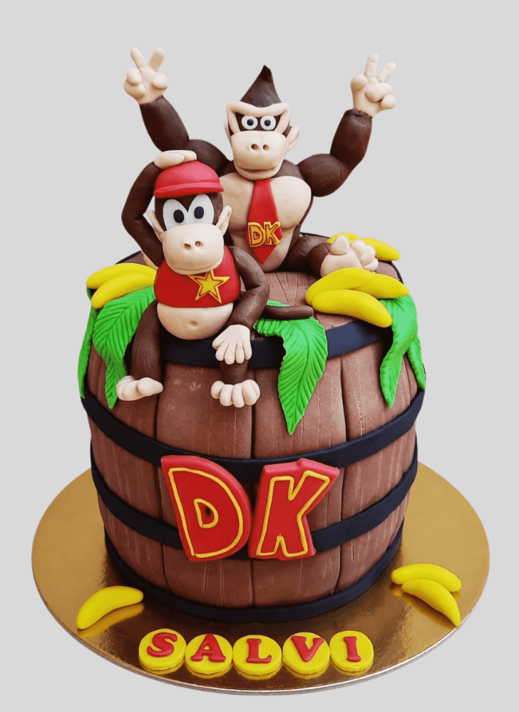 Classy Donkey Kong Cake