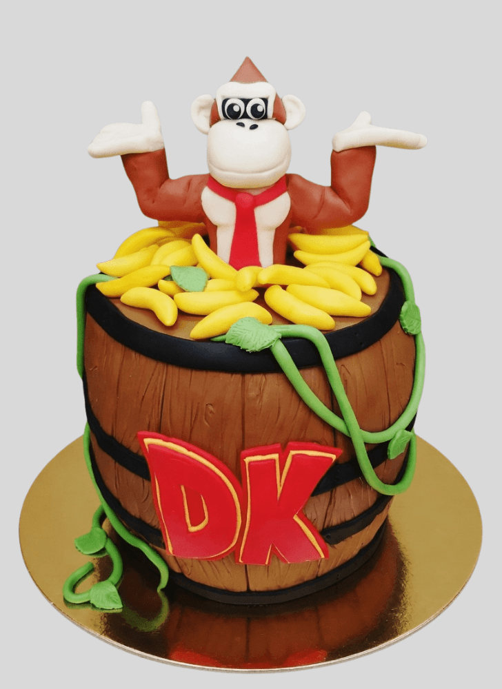 Handsome Donkey Kong Cake