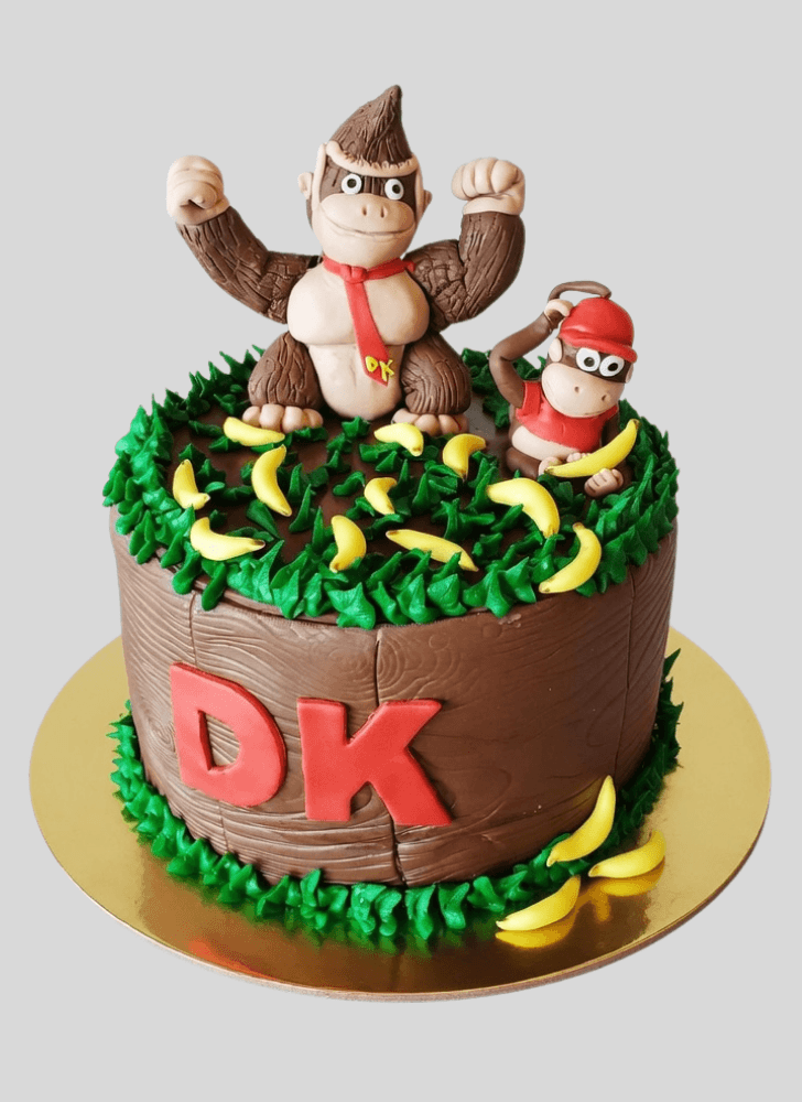 Ravishing Donkey Kong Cake