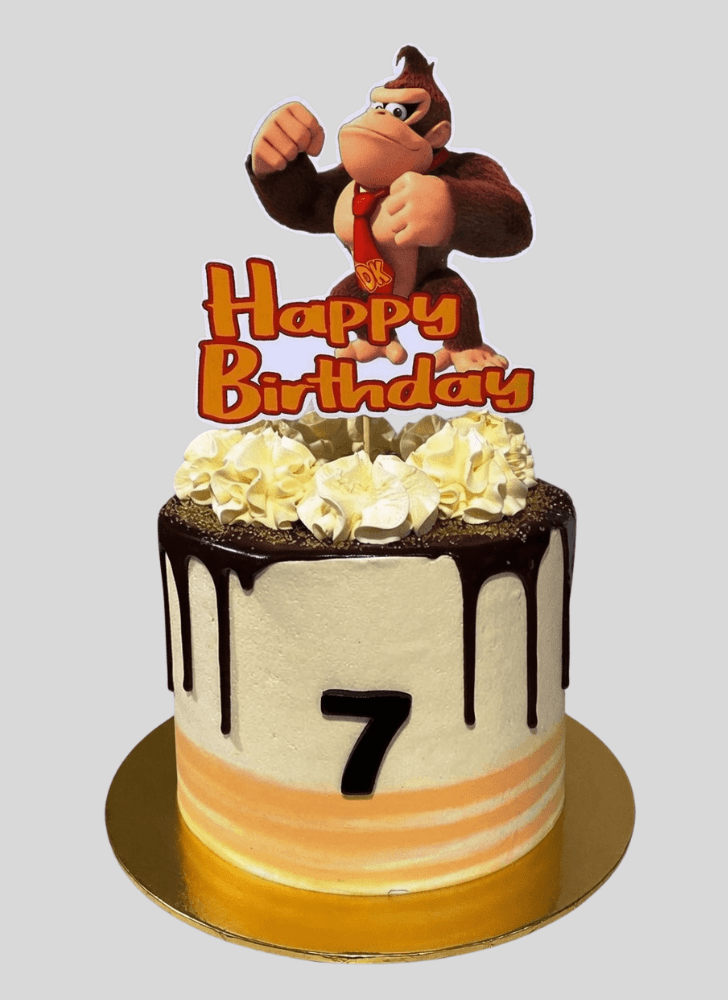 Resplendent Donkey Kong Cake