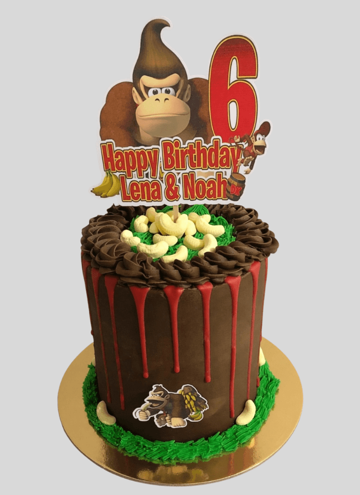 Superb Donkey Kong Cake