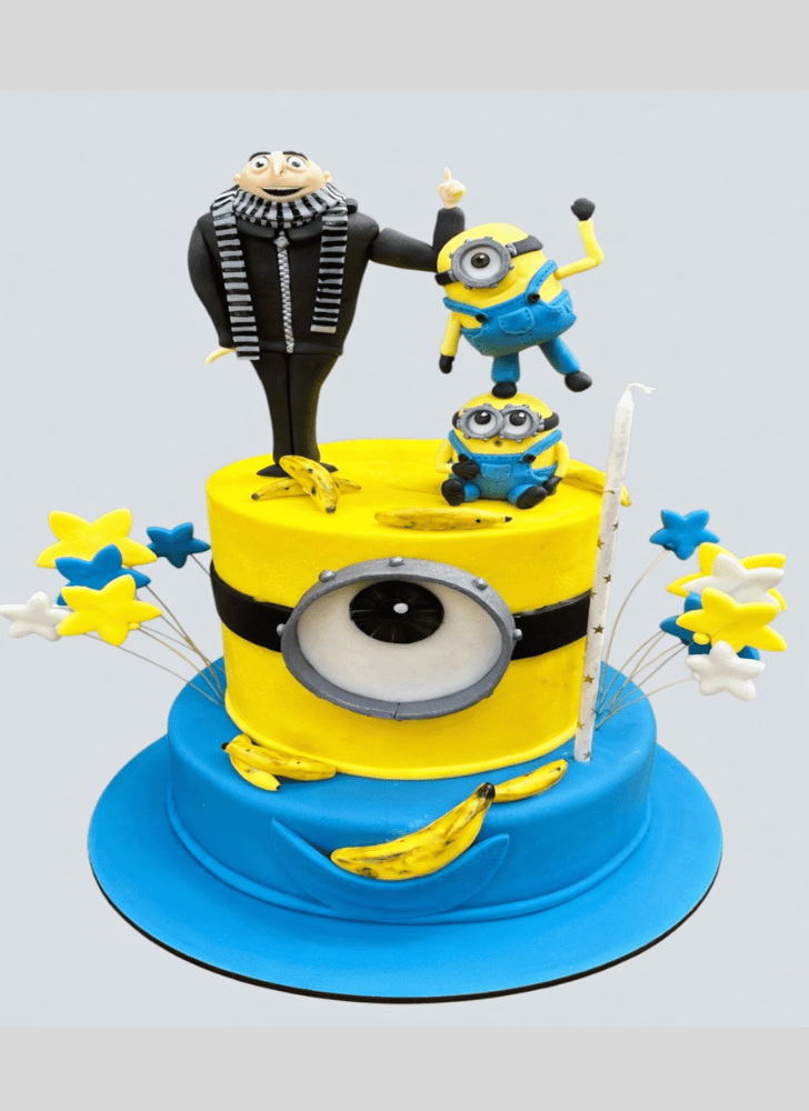 Shapely Gru Cake