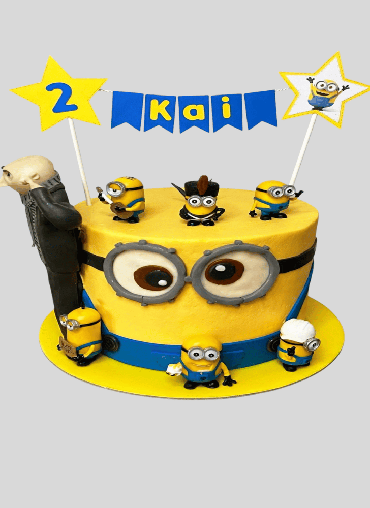 Wonderful Gru Cake Design