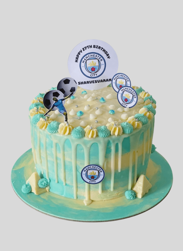 Adorable Manchester City Cake
