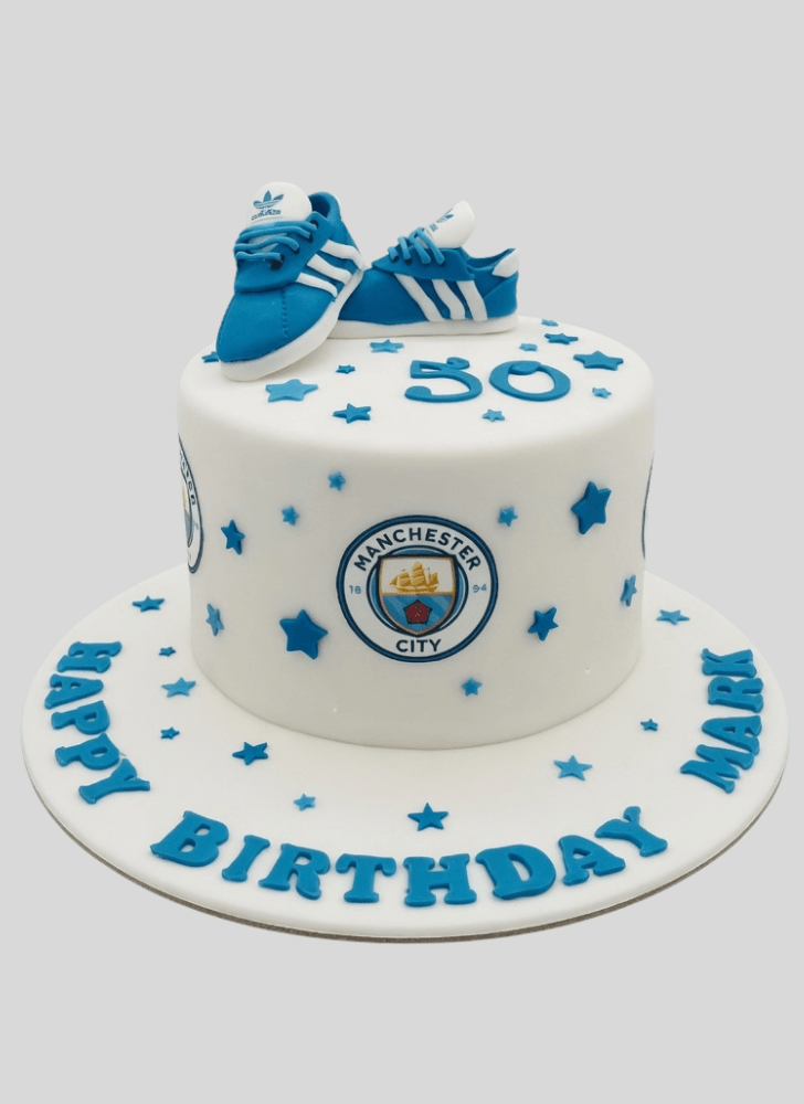Cute Manchester City Cake