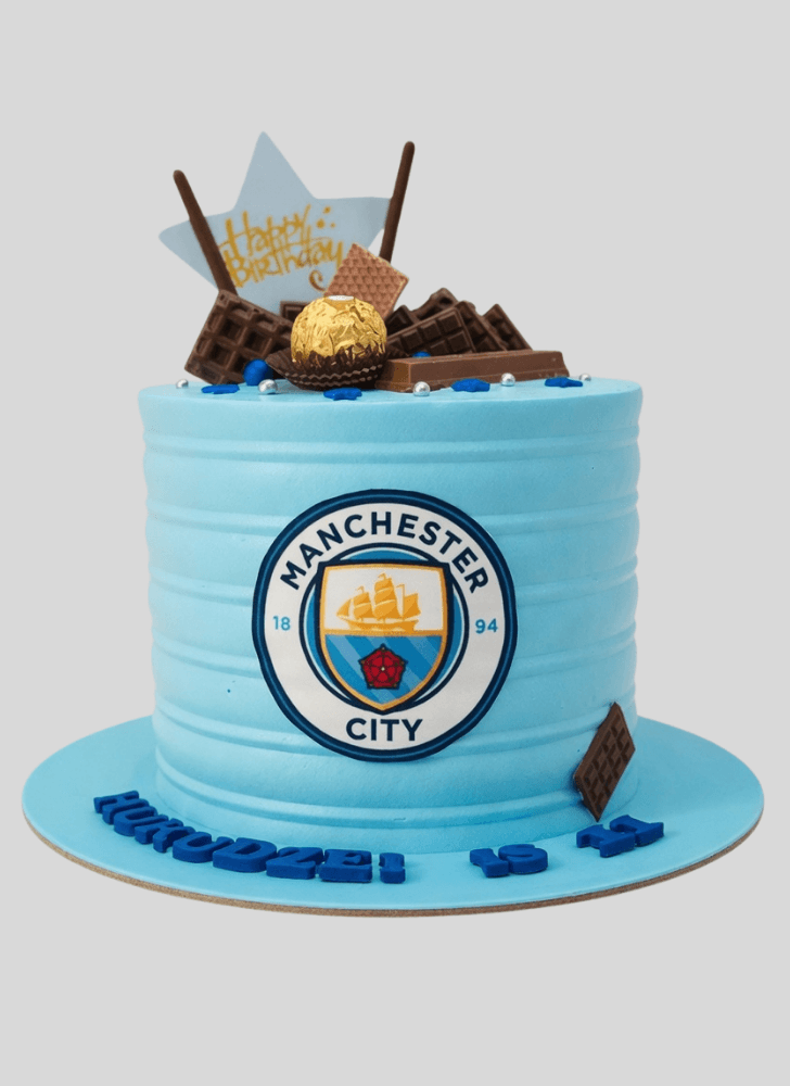 Divine Manchester City Cake