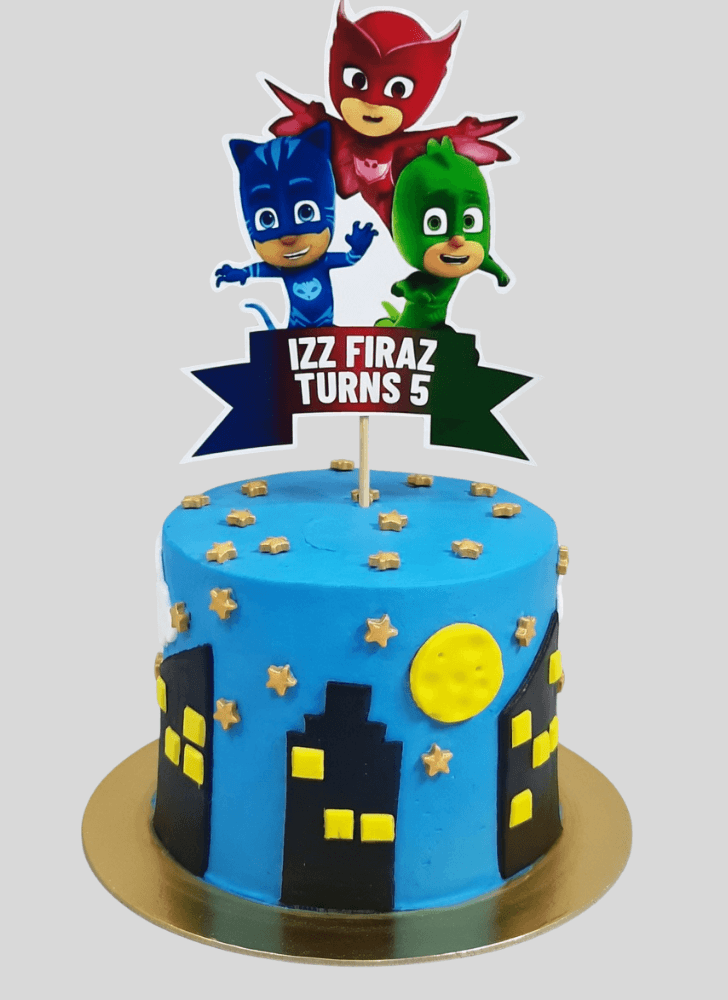 Delicate PJ Masks Cake