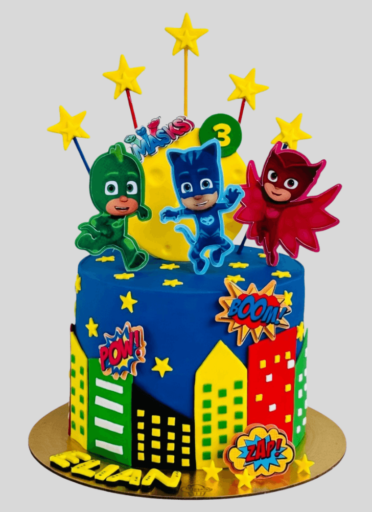 Fascinating PJ Masks Cake