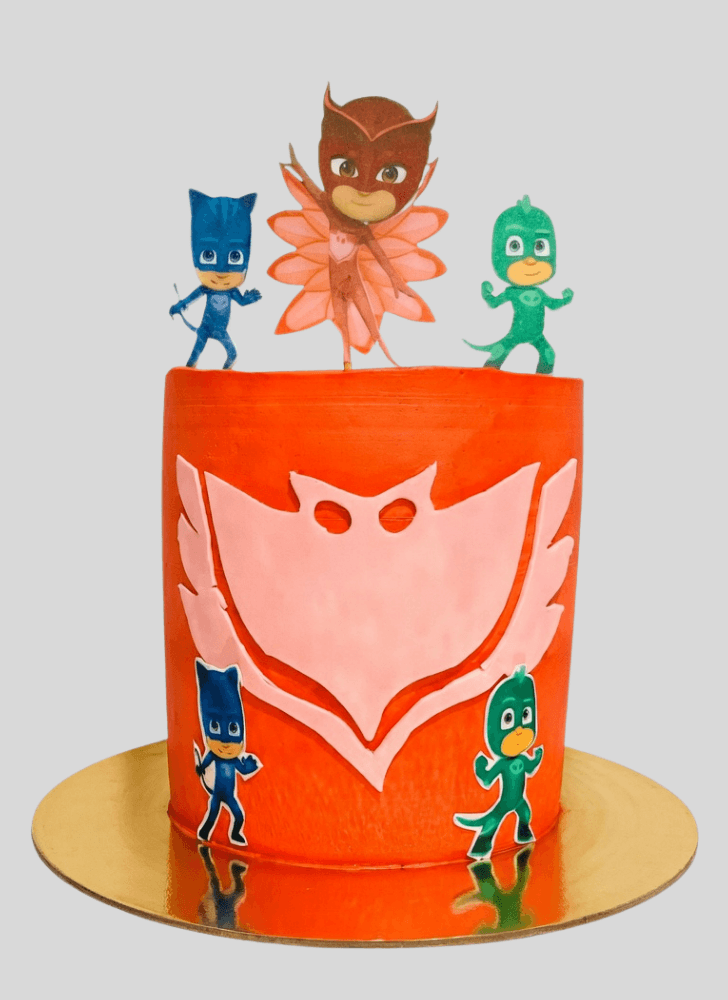 Fetching PJ Masks Cake