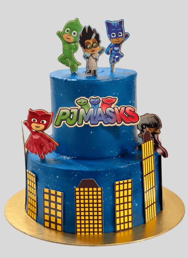 Inviting PJ Masks Cake