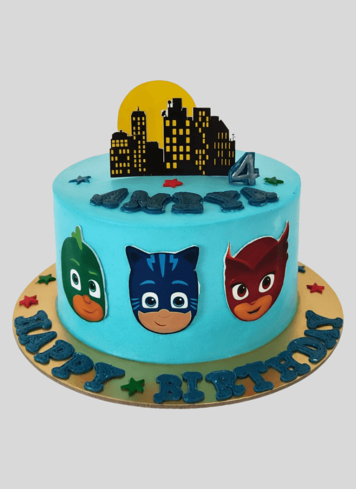 Lovely PJ Masks Cake Design