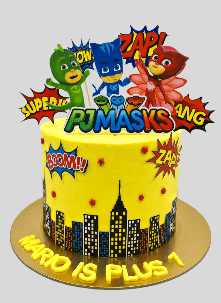 Radiant PJ Masks Cake