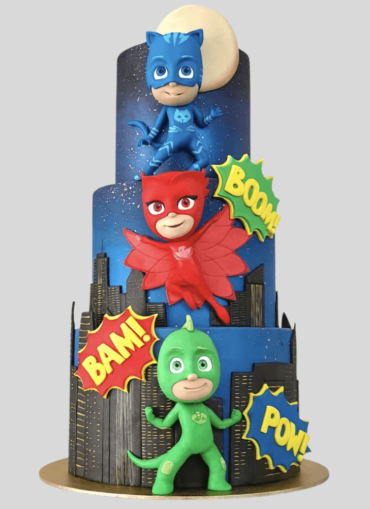 Resplendent PJ Masks Cake