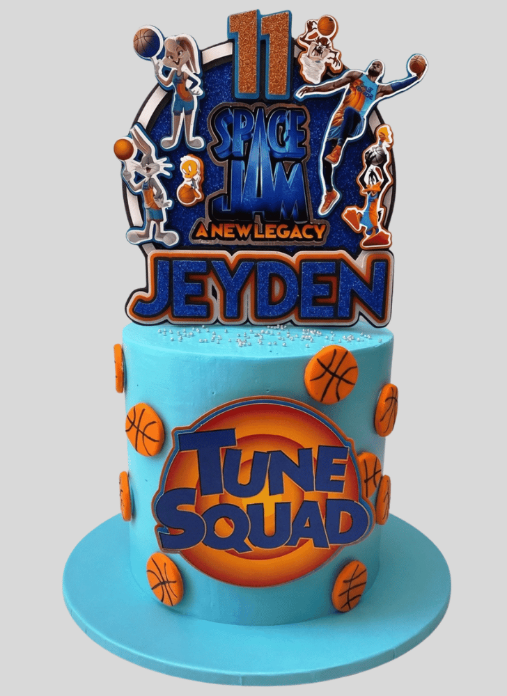 Admirable Space Jam Cake Design