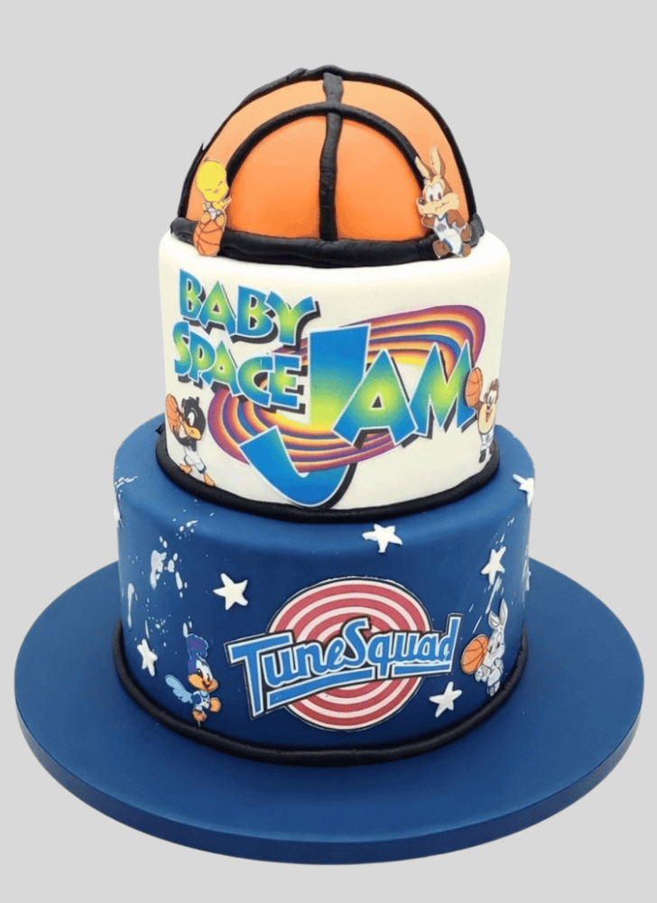 Beauteous Space Jam Cake