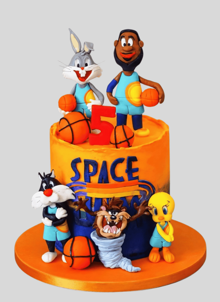Bewitching Space Jam Cake