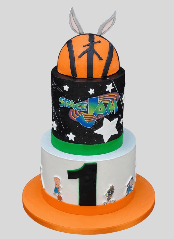 Charming Space Jam Cake