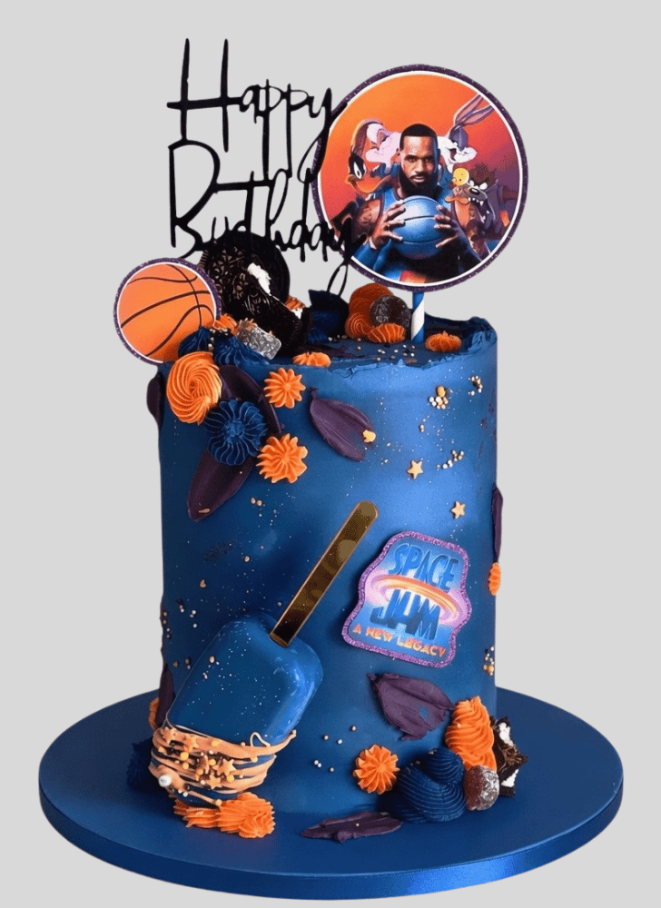 Classy Space Jam Cake