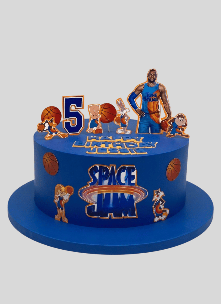 Dazzling Space Jam Cake