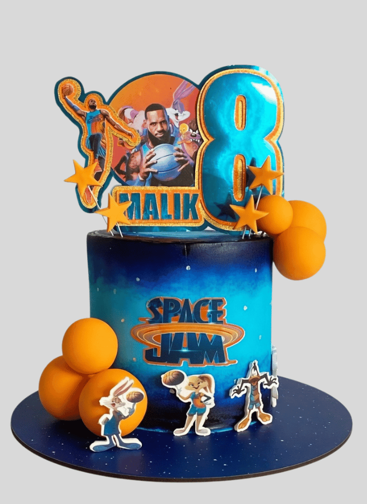 Elegant Space Jam Cake